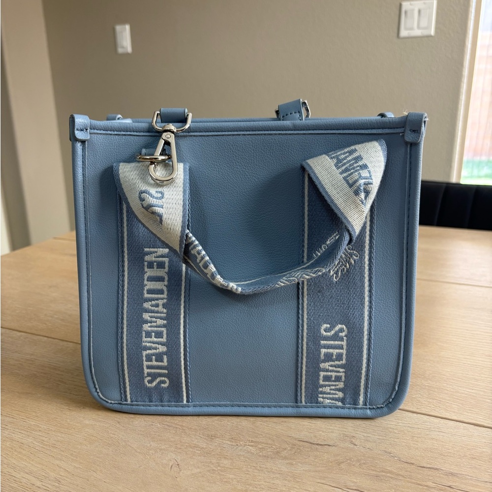 Steve Madden Slate Blue Handbag